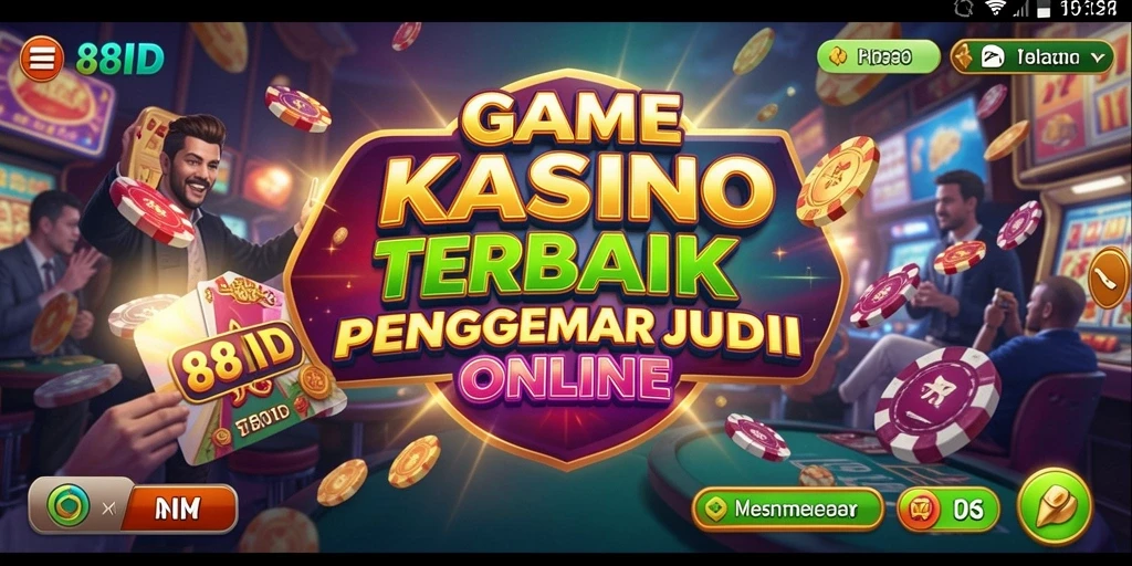 Gambar gameplay Kasino yang seru di 88ID.