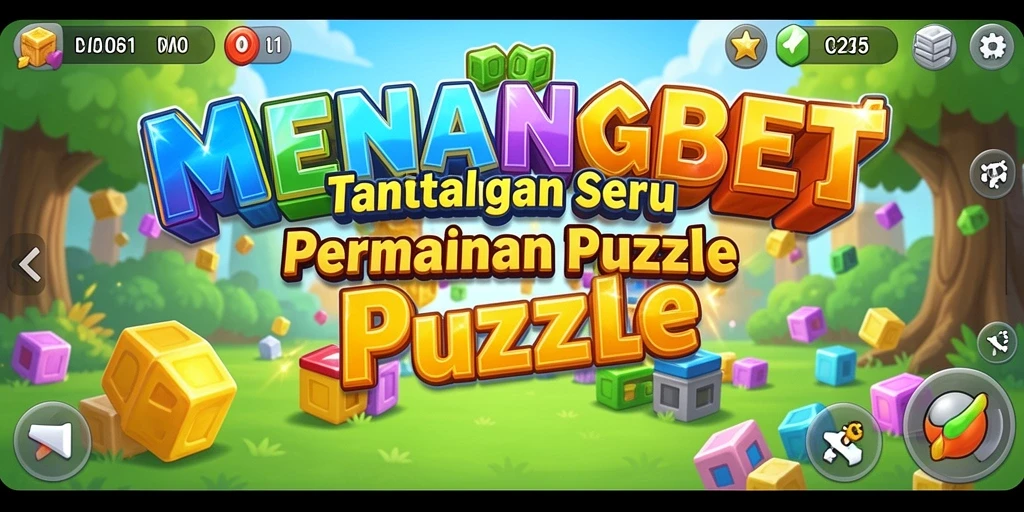 Screenshot gameplay MENANGBET menampilkan potongan puzzle yang menarik dan tantangan seru.