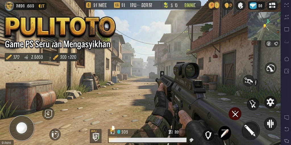 Tampilan memukau dari gameplay PULITOTO yang intens.