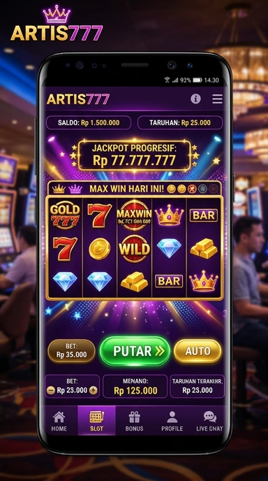 Proses pengunduhan aplikasi yang cepat di artis777.